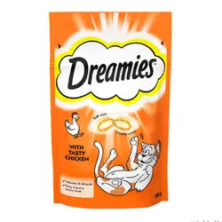 تشویقی گربه با طعم مرغ دریمیز - Dreamies Tasty Chicken