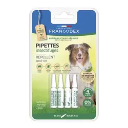 قطره ضد کک و کنه سگ نژاد بزرگ فرانکدکس - Francodex Repellent