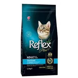 غذای گربه عقیم شده با طعم سالمون رفلکس پلاس - Reflex Plus Sterilised