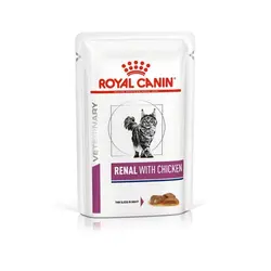 غذای پوچ رنال گربه با طعم مرغ رویال کنین - Royal Canin Renal Wet
