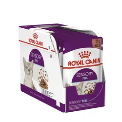 پوچ گربه بد غذا برای افزایش لذت رویال کنین - Royal Canin Sensory Feel