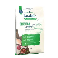 غذای گربه سنسیتیو با طعم مرغ سانابل - Sanabelle Sensitive