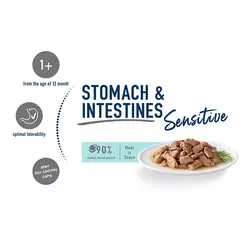 پوچ گربه با گوارش حساس هپی کت - Happy cat Stomach &amp; Intestine