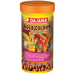 غذای گرانولی گلد کالر فلوتینگ چیپ داجانا - DAJANA Gold Colour Floating Chips