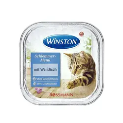 ووم گربه با طعم ماهی سفید وینستون – Winston
