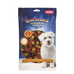 تشویقی نرم طرح قلب مخلوط نوبی - Nobby StarSnack Training Mix