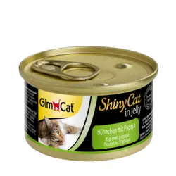 کنسرو گربه با طعم مرغ و پاپایا جیم کت - GimCat Chicken With Papaya