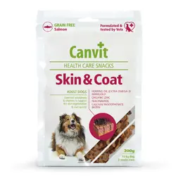 تشویقی سگ  تقویت پوست و مو کنویت - Canvit Skin &amp; Coat Snacks