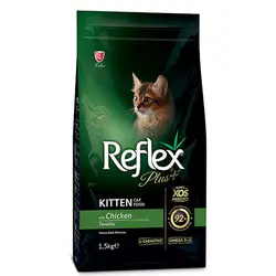 غذای بچه گربه با طعم مرغ رفلکس پلاس – Reflex Plus Kitten