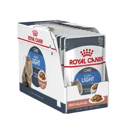 غذای پوچ گربه بالغ اولترا لایت رویال کنین - Royal Canin Ultra Light