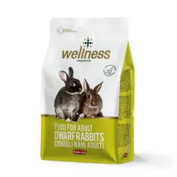 غذای سوپر پرمیوم خرگوش بالغ پادوان - Wellness Dwarf Rabbits