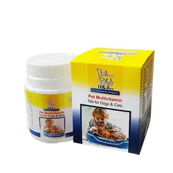 مولتی ویتامین سگ و گربه اچ اند جی - H&amp;J Pet Multivitamin