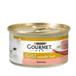 کنسرو گربه کیکی با طعم ماهی سالمون گورمت - Gourmet Somonlu