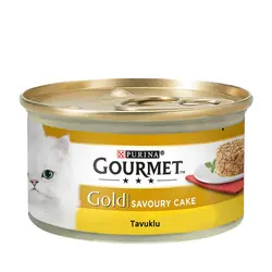 کنسرو گربه کیکی با طعم مرغ گورمت - Gourmet Tavuklu