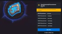 سی دی کی Hearthstone® Runestones Bundle (پول داخل بازی) کامپیوتر (PC)