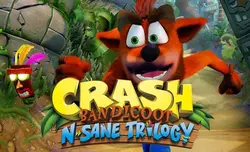 سی دی کی اورجینال Crash Bandicoot N. Sane Trilogy (کراش باندیکوت) کامپیوتر (PC)
