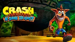 سی دی کی اورجینال Crash Bandicoot N. Sane Trilogy (کراش باندیکوت) کامپیوتر (PC)