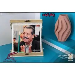 باکس چهره چوبی رومیزی (دست ساز با عکس دلخواه شما)