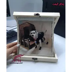 باکس چهره چوبی رومیزی (دست ساز با عکس دلخواه شما)