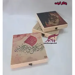 باکس چهره چوبی رومیزی (دست ساز با عکس دلخواه شما)