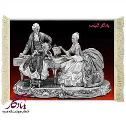 تابلو فرش ماشینی طرح تندیس پیانو کد t34
