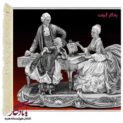 تابلو فرش ماشینی طرح تندیس پیانو کد t34