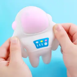 فیجت خامه ای ضد استرس طرح فضانورد