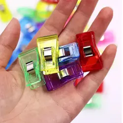 گیره نگهدارنده پارچه رنگی بسته 10 عددی