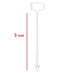 نخ پلمپ 5 اینچ بسته 500 عددی