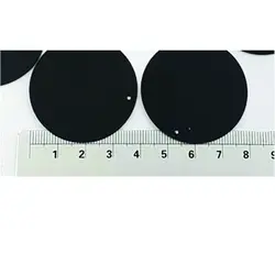 پولک تزئینی مشکی 3 سانت