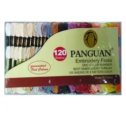 نخ گلدوزی پنگوئن 120 عددی با کد DMC2