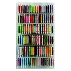 نخ گلدوزی پنگوئن بوبین دار 120 رنگ کد دمسه