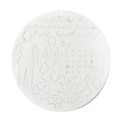 شابلون گلدوزی عروس و داماد لاتین