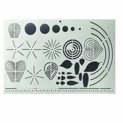 شابلون گلدوزی اشکال هندسی