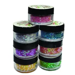 اکلیل تزئینی مدل ستاره آلمامد (پولک طرح دار) 7 رنگ