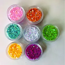 اکلیل تزئینی مدل ستاره آلمامد (پولک طرح دار) 7 رنگ