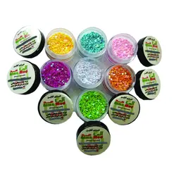 اکلیل تزئینی مدل ستاره آلمامد (پولک طرح دار) 7 رنگ