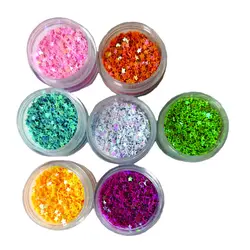 اکلیل تزئینی مدل ستاره آلمامد (پولک طرح دار) 7 رنگ