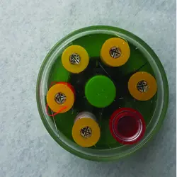 جعبه خیاطی مسافرتی زمرد