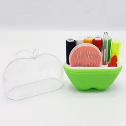 جعبه خیاطی مسافرتی طرح سیب