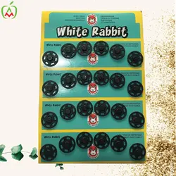 دکمه فشاری پلاستیکی 6 مشکی