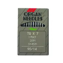 سوزن چرخ خیاطی TQ/14 ارگان بسته 10 عددی