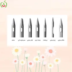 سوزن چرخ HA/16 طوسی (بسته 5 عددی)