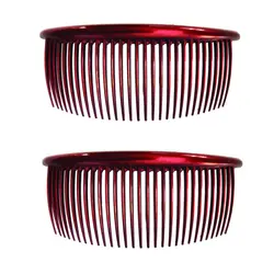شانه مو دمدار رنگی بسته 2 عددی