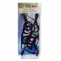 عینک عروسک سازی مشکی آلمامد بسته 10 عددی