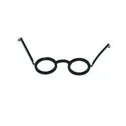 عینک عروسک سازی مشکی آلمامد بسته 10 عددی