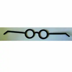 عینک عروسک سازی مشکی آلمامد بسته 10 عددی