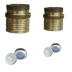 قالب دکمه برنجی 2832 به همراه پوکه مخصوص