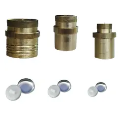 قالب دکمه برنجی 121824 به همراه پوکه مخصوص