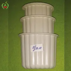 قالب شمع بیضی مجموعه 3 سایز